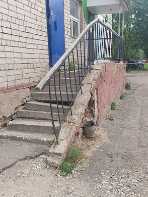 Крыльцо в ивановском доме опасно 